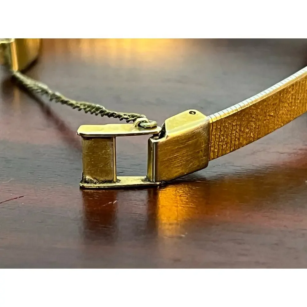 VTG Citizen Quartz Wrist Watch Gold Tone Dainty Untested